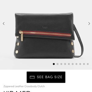 Hammitt VIP Medium in Black with Red Trim